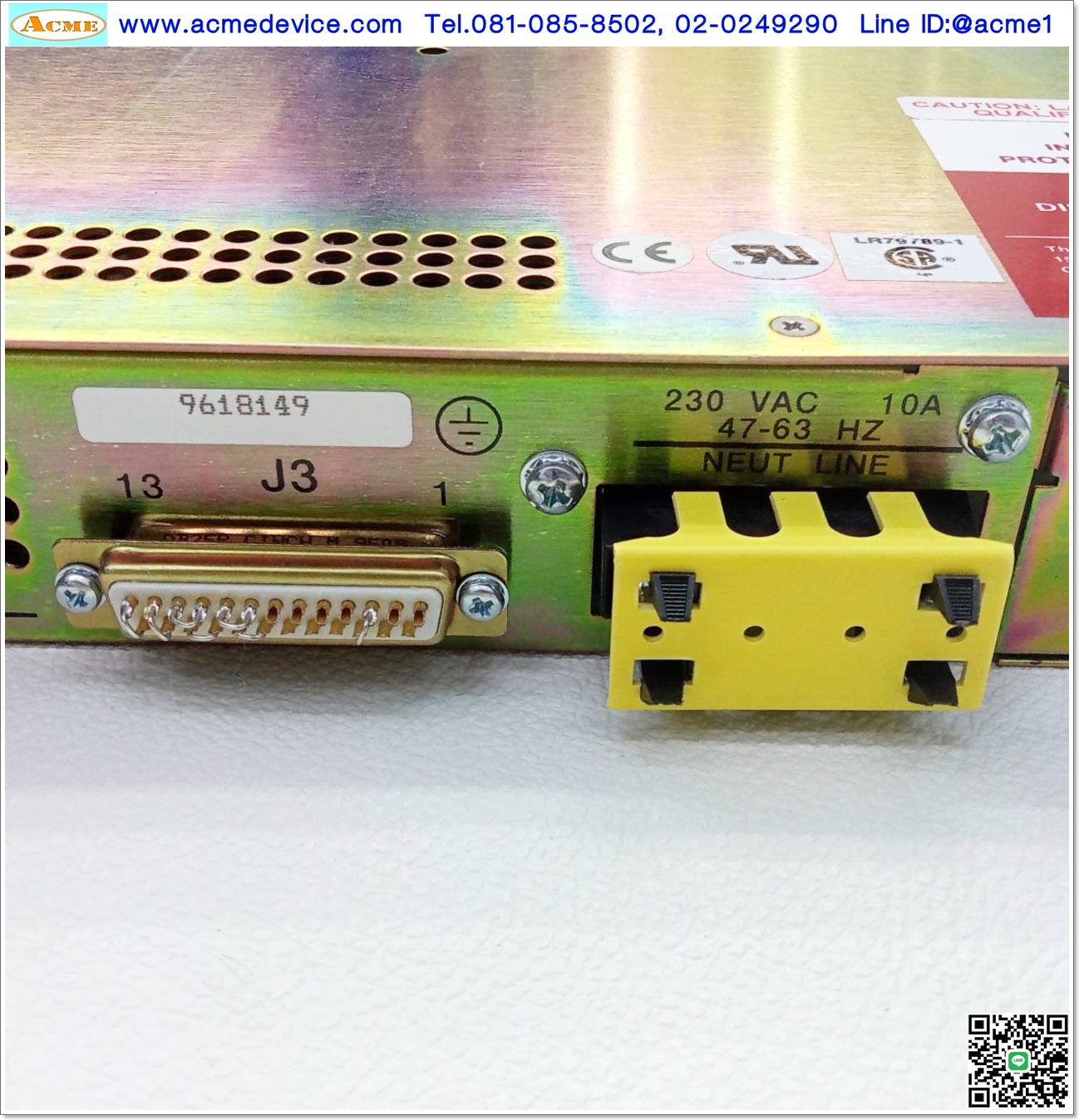 DC Power Supply Sorensen รุ่น DCS60-18, 0-60V, 0-18A, 115/230Vac