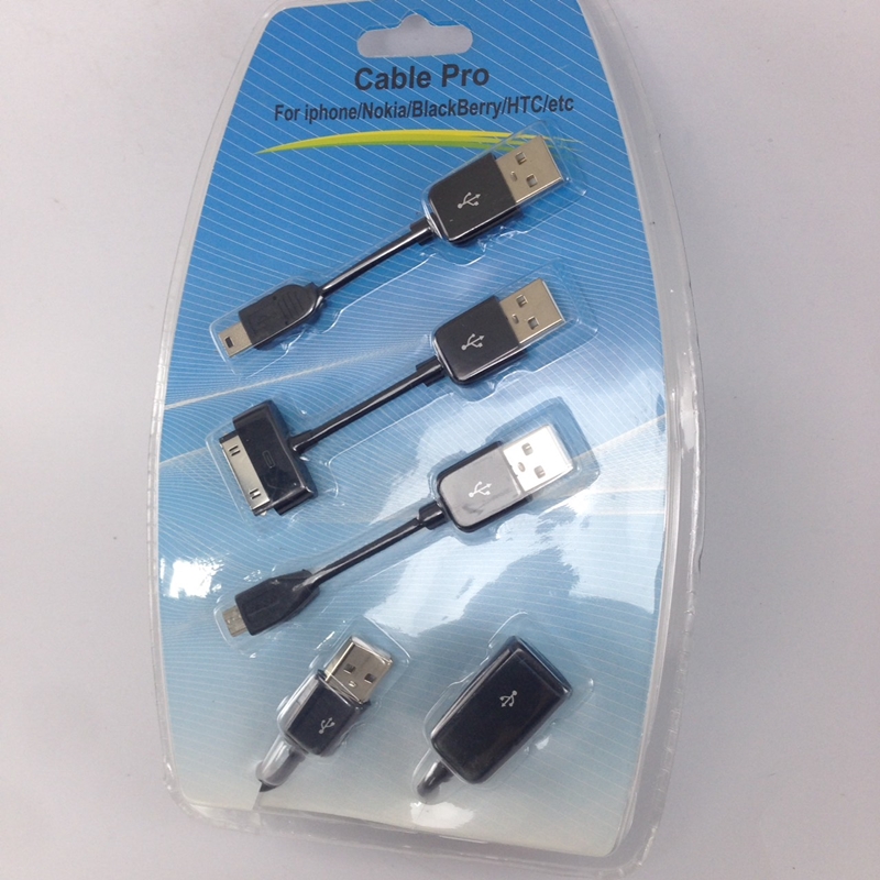 สายชาร์จ Iphone/Nokia/BlackBerry/etc