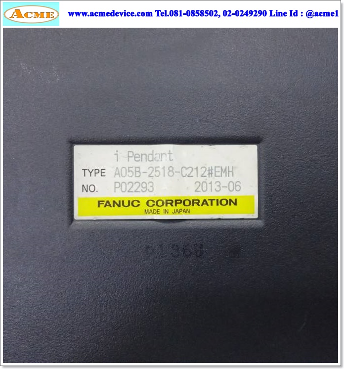 Teach Pendant Fanuc รุ่น A05B-2518-C212#EMH