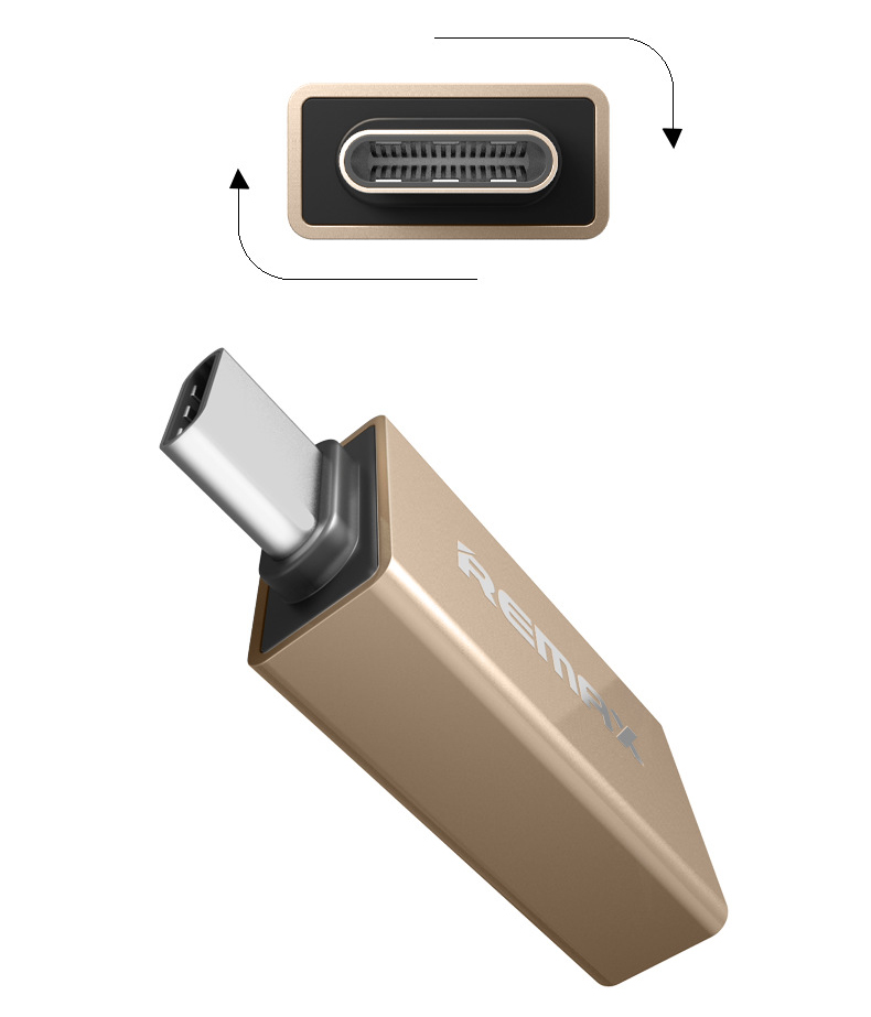 Remax OTG Type-C (แปลง Type-C Port เป็น USB Port)