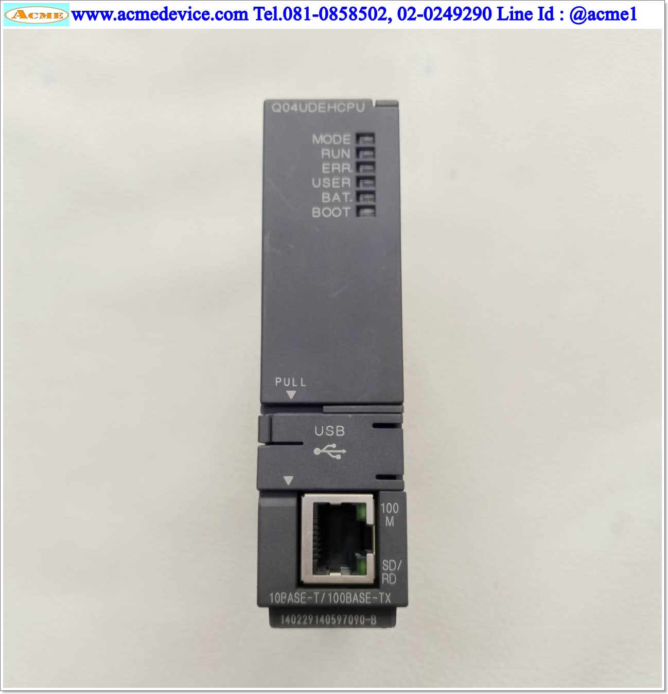 PLC Mitsubishi รุ่น Q04UDEHCPU, CPU Unit - แอคมี่ ดีไวซ์ มือสอง