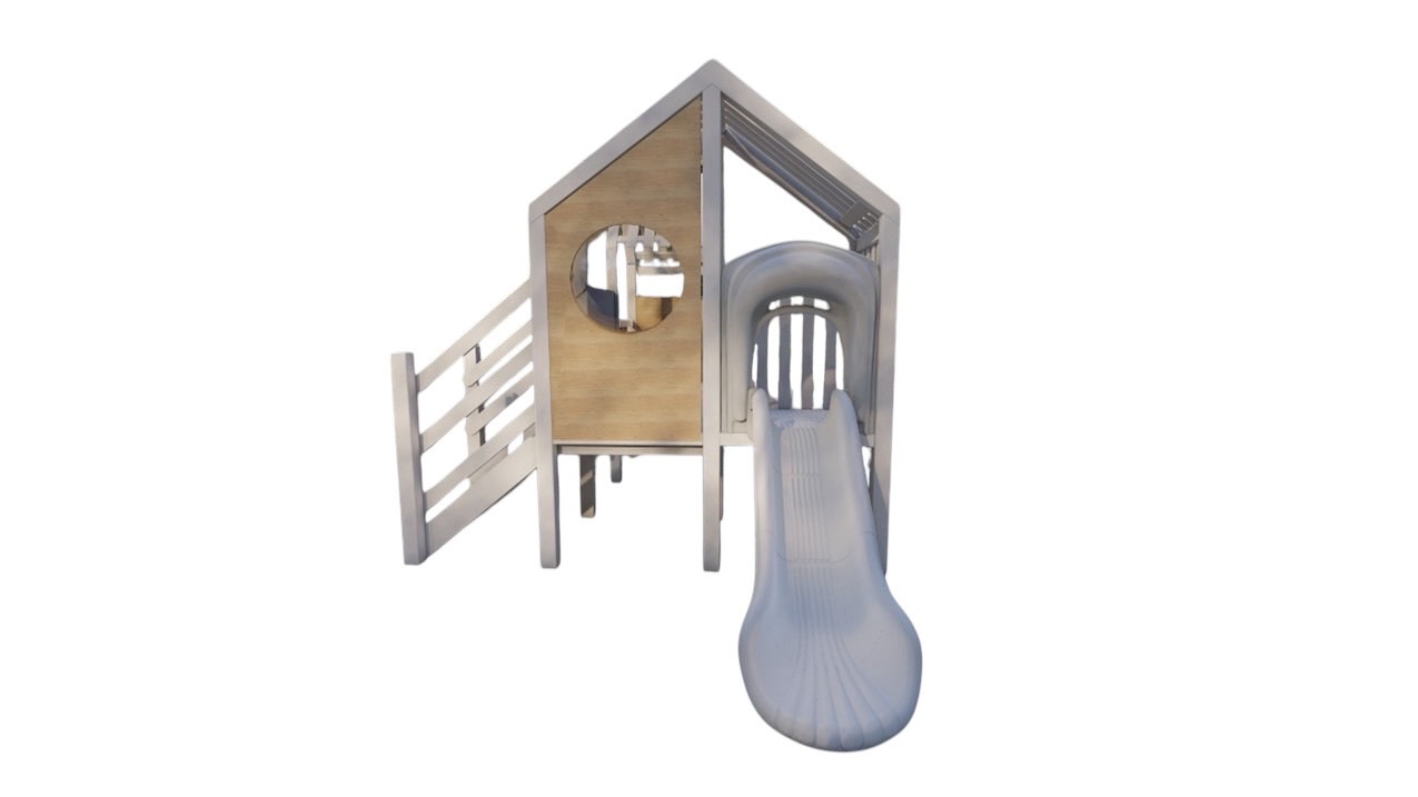 Minimal Slider & Swing เครื่องเล่นสนามเสริมพัฒนาการสำหรับเด็ก