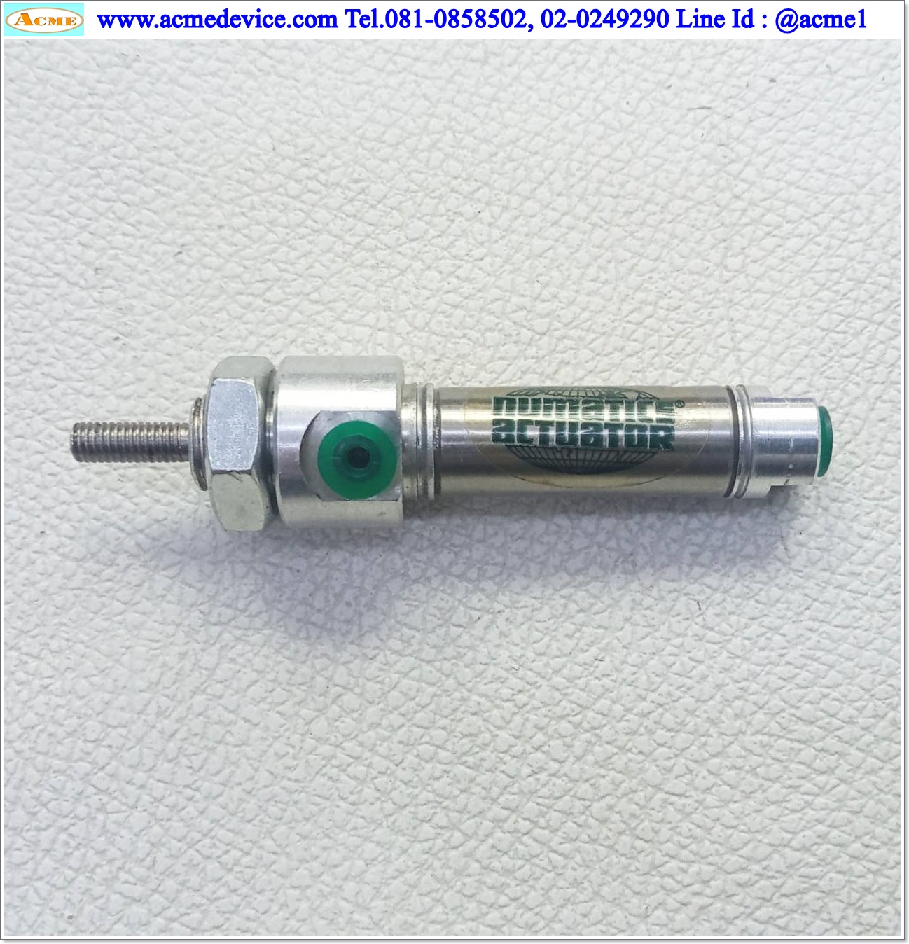 Air Cylinder Numatics รุ่น 0438D01-00I, Bore 7/16", Stroke 1/2"