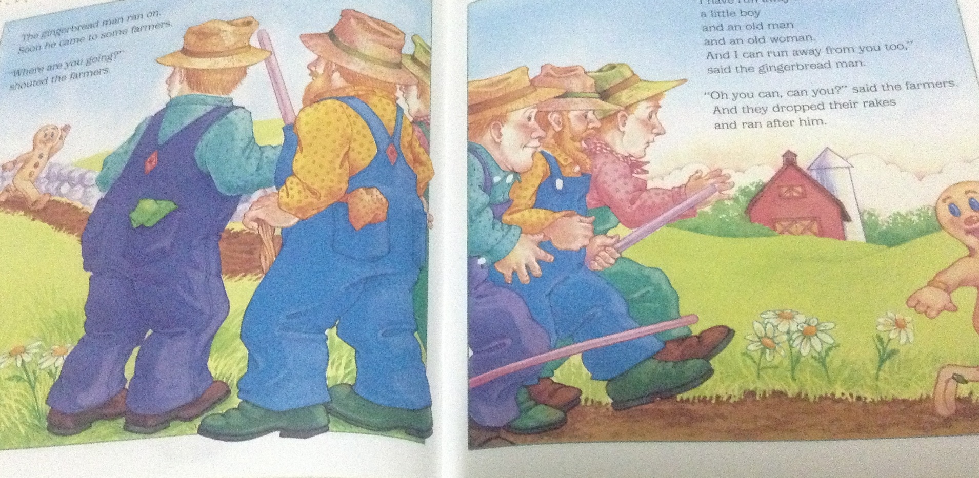 (4แถม4) The Gingerbread Man by Karen Schmidt ราคา 80