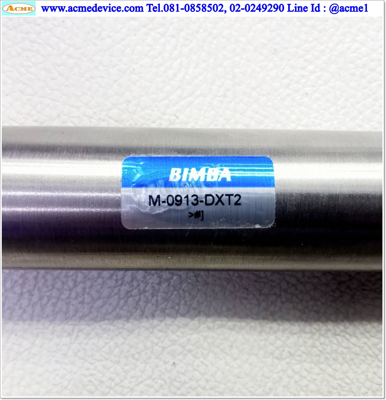 Air Cylinder Bimba รุ่น M-0913-DXT2, Bore 1-1/16", Stroke 13"