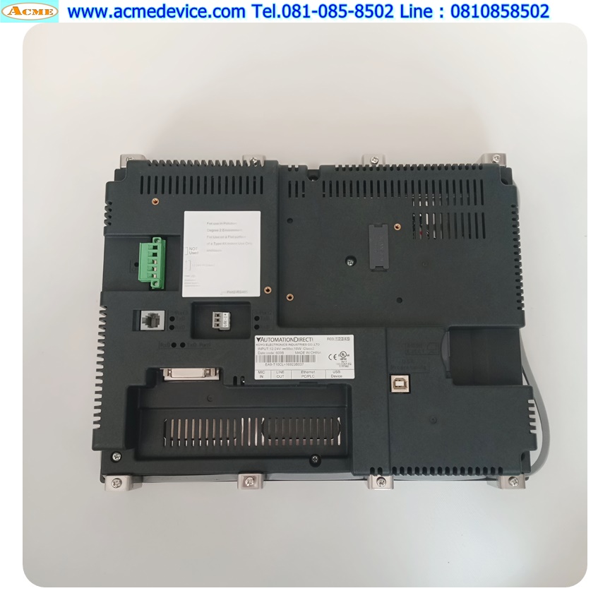 HMI Touch Screen Automationdirect รุ่น EA9-T10CL+16923B037, 10.5" ,12-24V