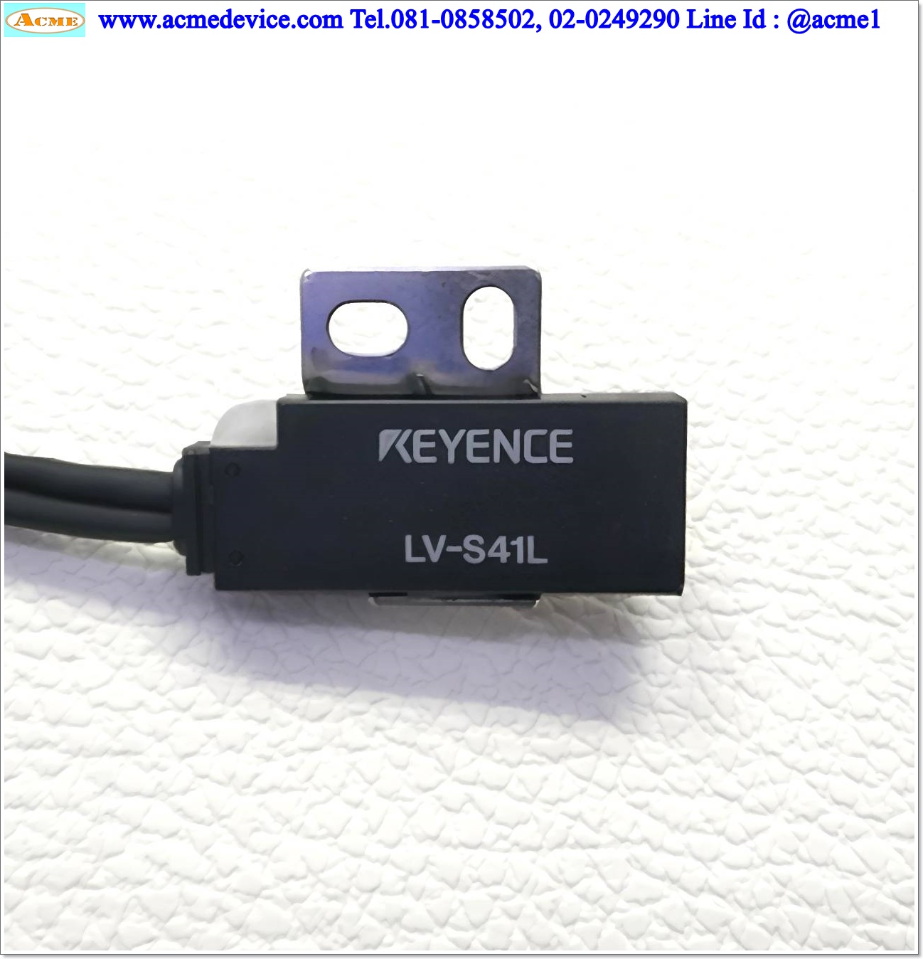 Laser Keyence รุ่น LV-N11N & LV-S41L, ระยะ 120 to 480 mm., NPN (มีฝาปิด)