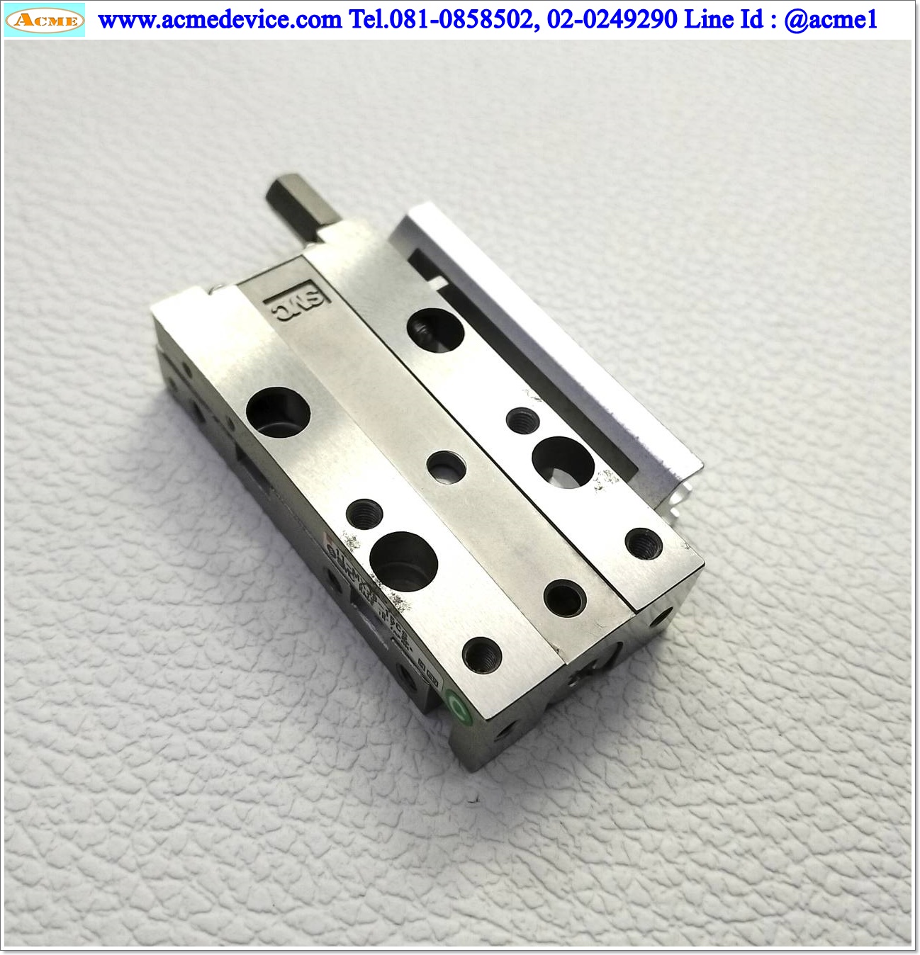 Guided Cylinder SMC รุ่น 11-MXJ8-15CS, Bore 8 mm., Stroke 15 mm.