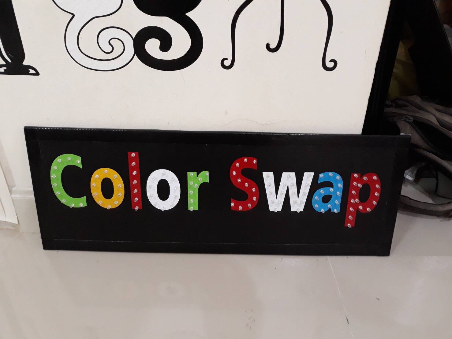 ป้ายไฟเชียร์ #ColorSwap