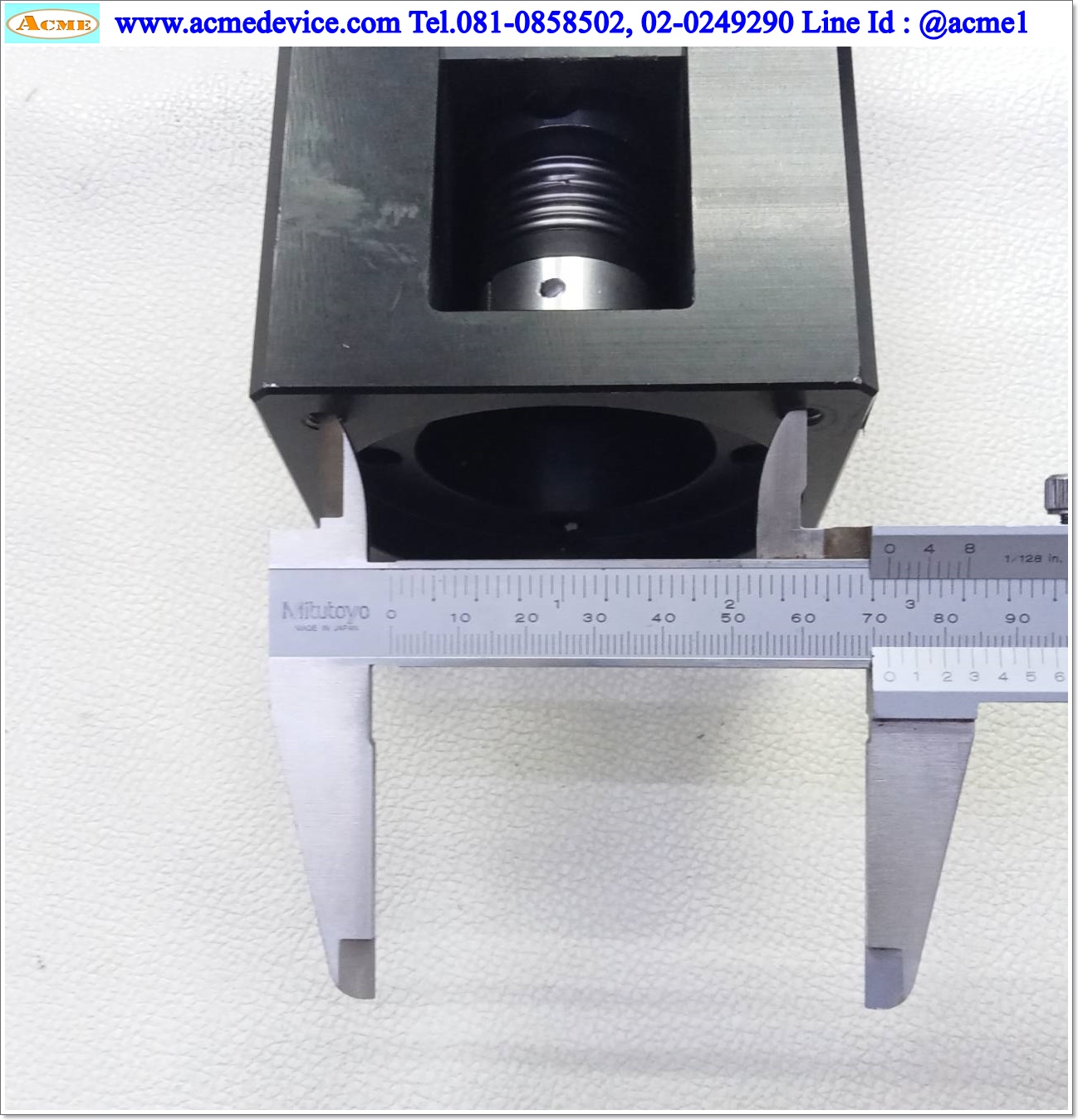 แกนสําเร็จรูป Ball Screw Rexroth รุ่น CKK-090-NN-1, R036030000, ขนาด 90 x 530 mm., Stroke 250 mm.