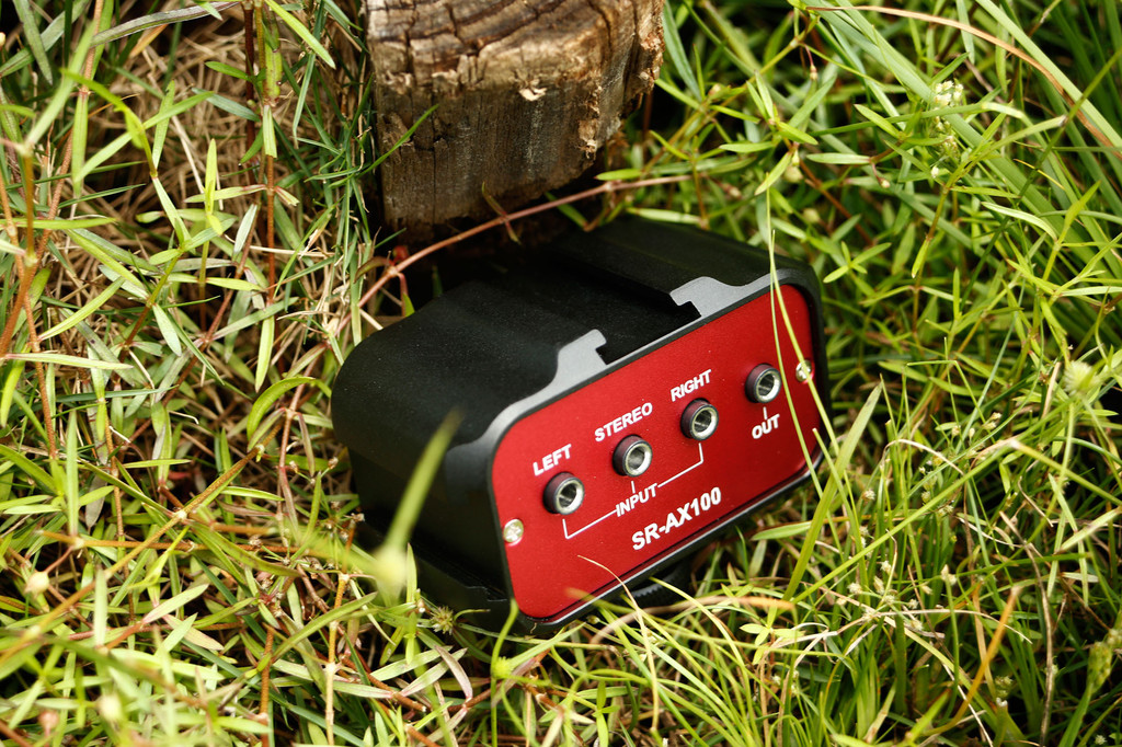 Saramonic SR-AX100 2 Channel 3.5mm Audio Adapter รับประกันศูนย์ไทย 1 ปี