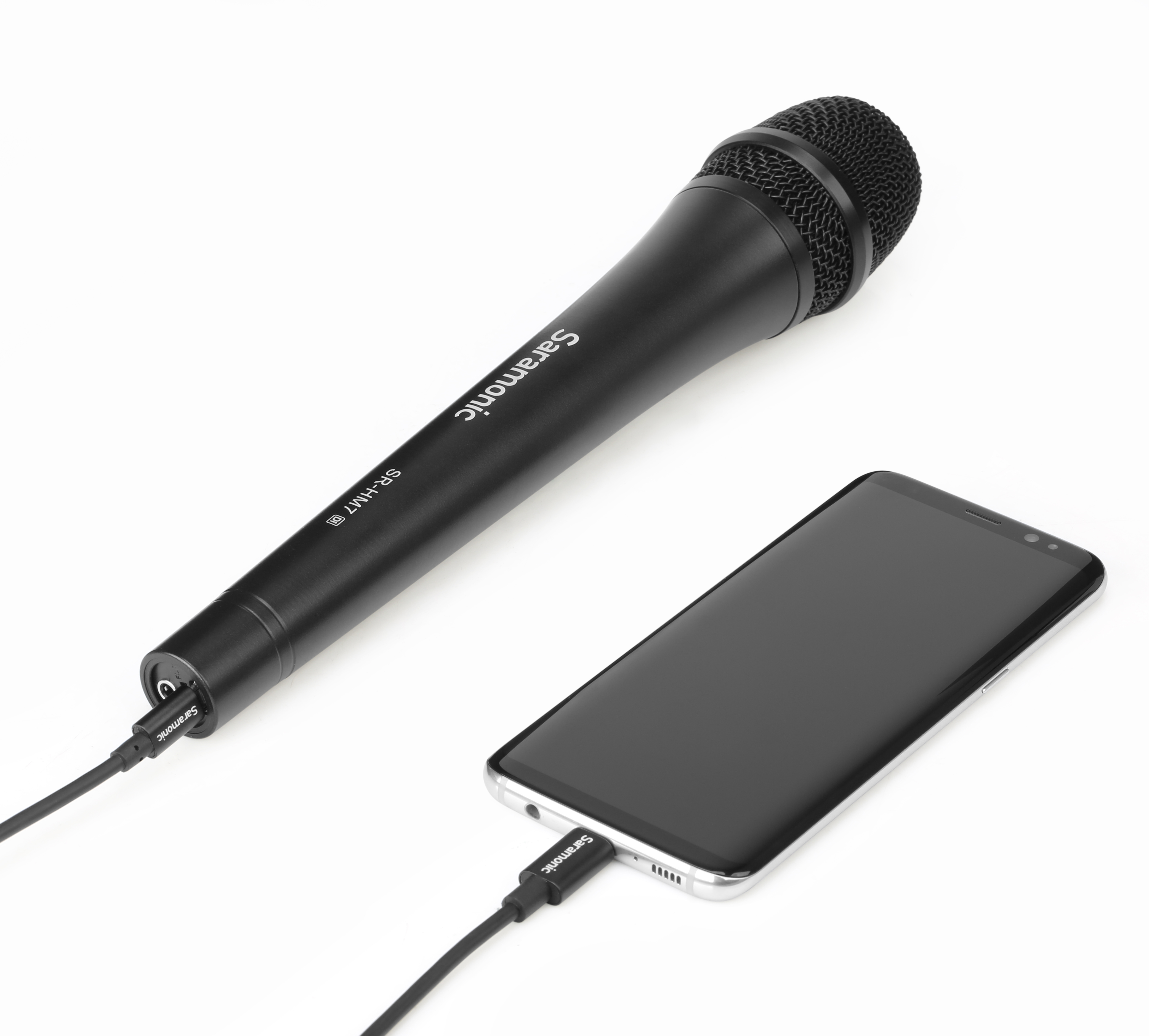 Saramonic SR-HM7 DI DIGITAL DYNAMIC HANDHELD MICROPHONE WITH LIGHTNING CABLE FOR APPLE IPHONE AND IPAD สำเนา รับประกันศูนย์ไทย 1 ปี