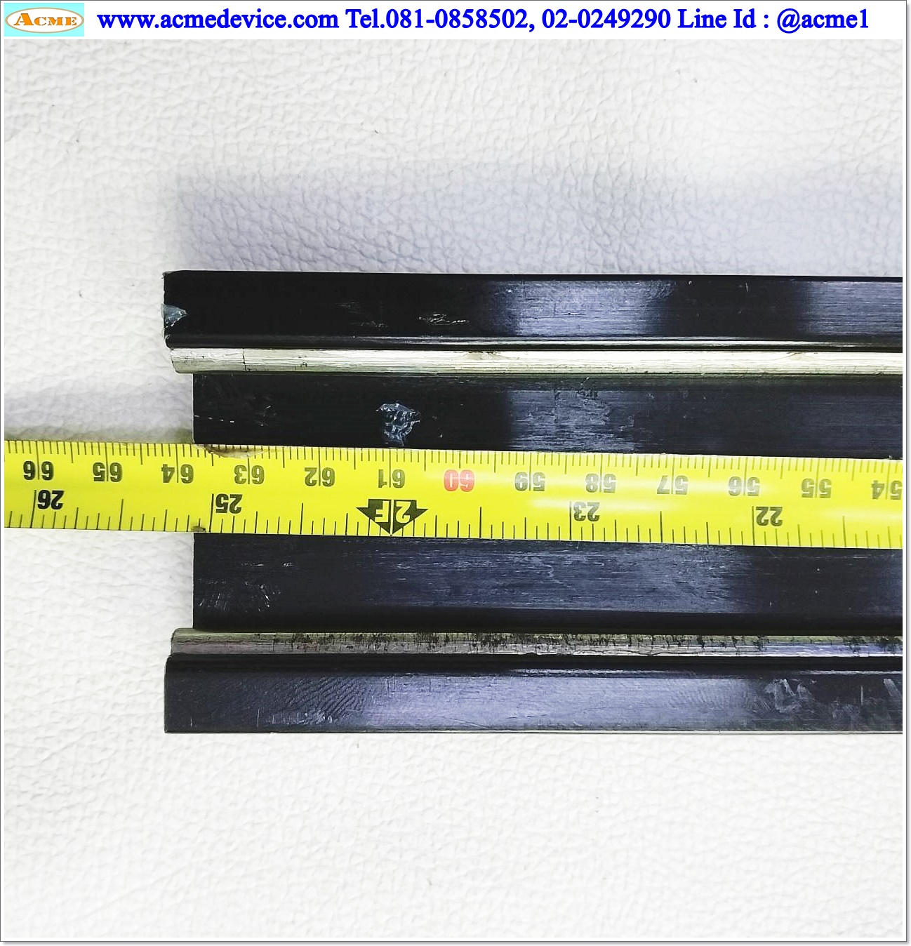 Built-in Double-Axis Linear Slide ขนาด 60 x 915, Stroke 635 mm.