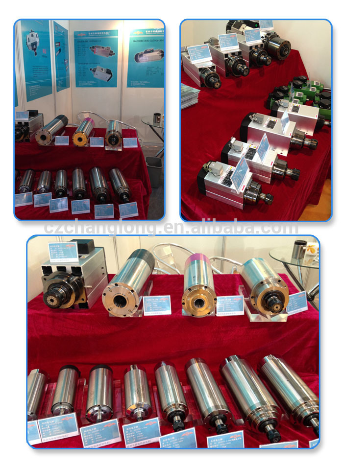 2200W Spindle ;2.2 high speed speed watercooling spindle motor for wood working engraving machine 24000rpm 2.2kw 2200w 220v