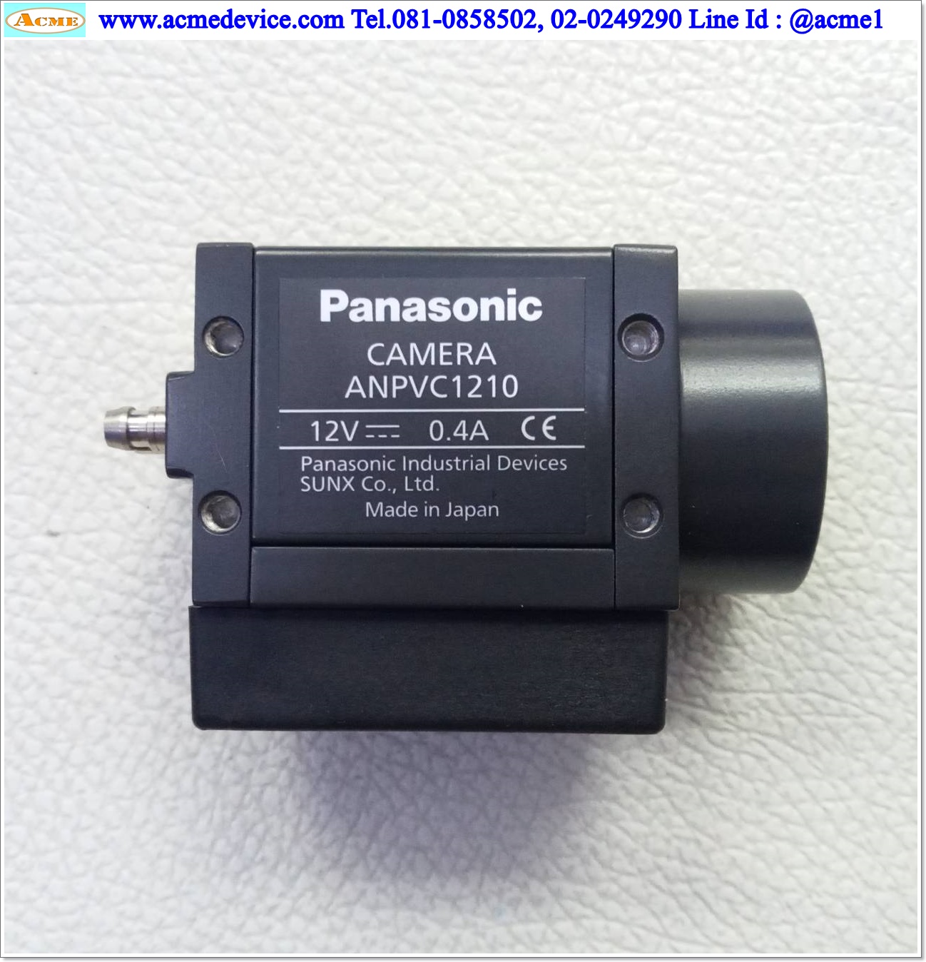 Panasonic Imagechecker รุ่น ANPV0202ADP & Camera ANPVC1210 & Camera Cable ANPVC8105 & Keypad ANPVP03