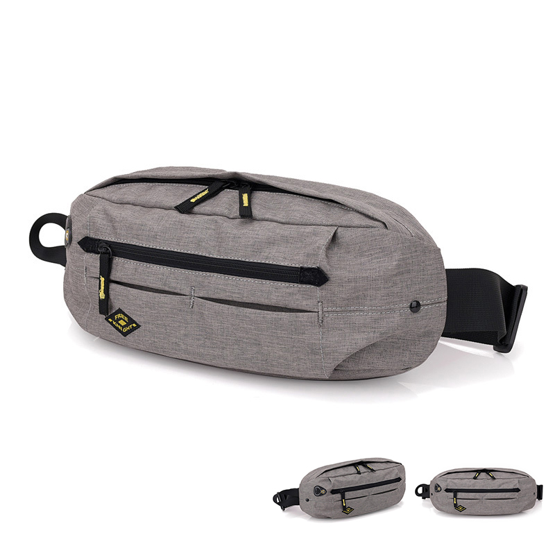 กระเป๋าคาดอก กระเป๋าคาดเอว FREEK | FRK007 light grey