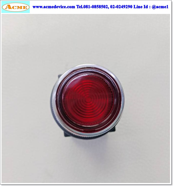Pushbutton Switch Idec รุ่น ALN22210DNR, 1NC, 24V AC/DC, ขนาด 30 mm
