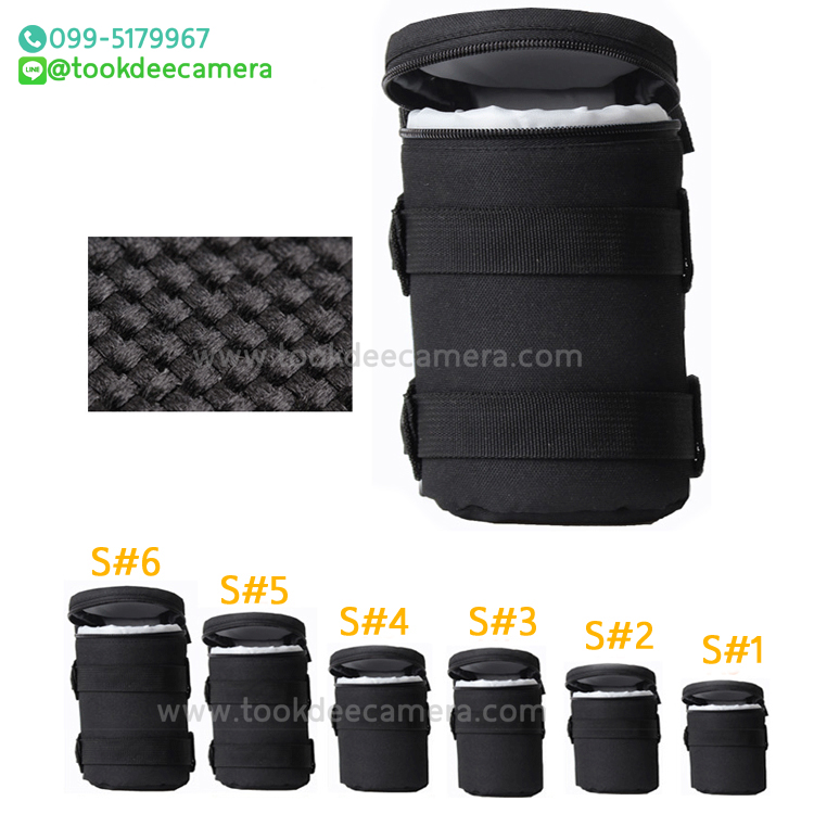 กระเป๋าใส่เลนส์สำหรับช่างภาพ แบบหนา กันกระแทก คุณภาพดี ราคาถูก