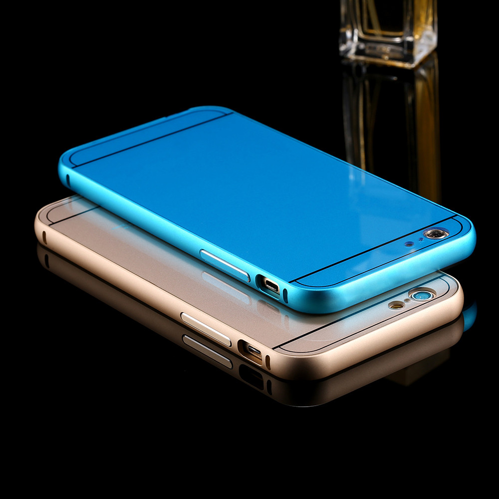 เคสสำหรับโทรศัพท์มือถือ iPhone 5/5s เฟรมอลูมิเนียม (สีทอง/เงิน/ดำ/ฟ้า/ชมพู)