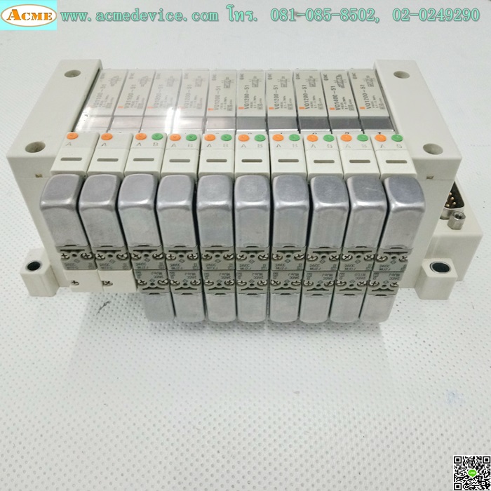 Solenoid Valve SMC รุ่น VQ1100-51 (2) 1 คอยส์, VQ1200-51 (7), VQ1400-51 (1), 2 คอยส์