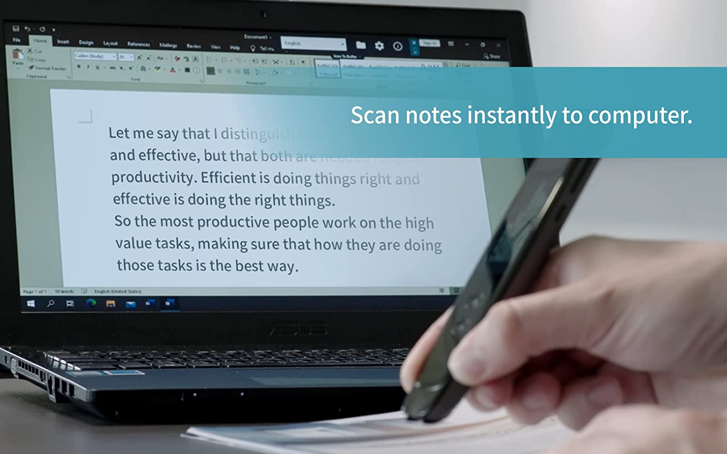 ปากกาสแกนเนอร์ PenPower รุ่น WorldPenScan Go