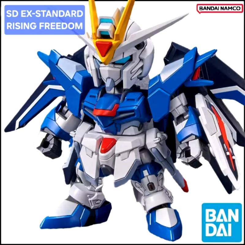 BANDAI SD EX-STANDARD 020 RISING FREEDOM GUNDAM โมเดล กันดั้ม กันพลา ร้านพีเอสทอยแลนด์