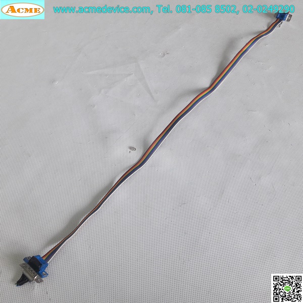 สายแพร & Connector 9 Pin, ยาว 600 mm. (สีเทา)