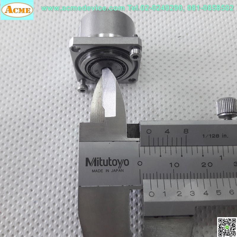 Gear Head Harmonic รุ่น CSF-5-30-2XH-F, Ratio 30:1, 0.25 Nm (เพลาเข้า 3 mm.), for servo □ 22x22 ∅ 3