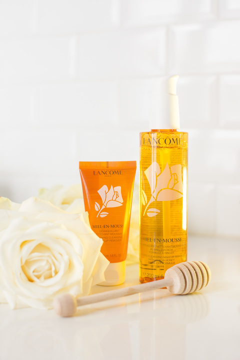 ทำความสะอาดผิวหน้า Lancome Miel-En-Mousse Foaming Cleansing Makeup Remover 200 ml