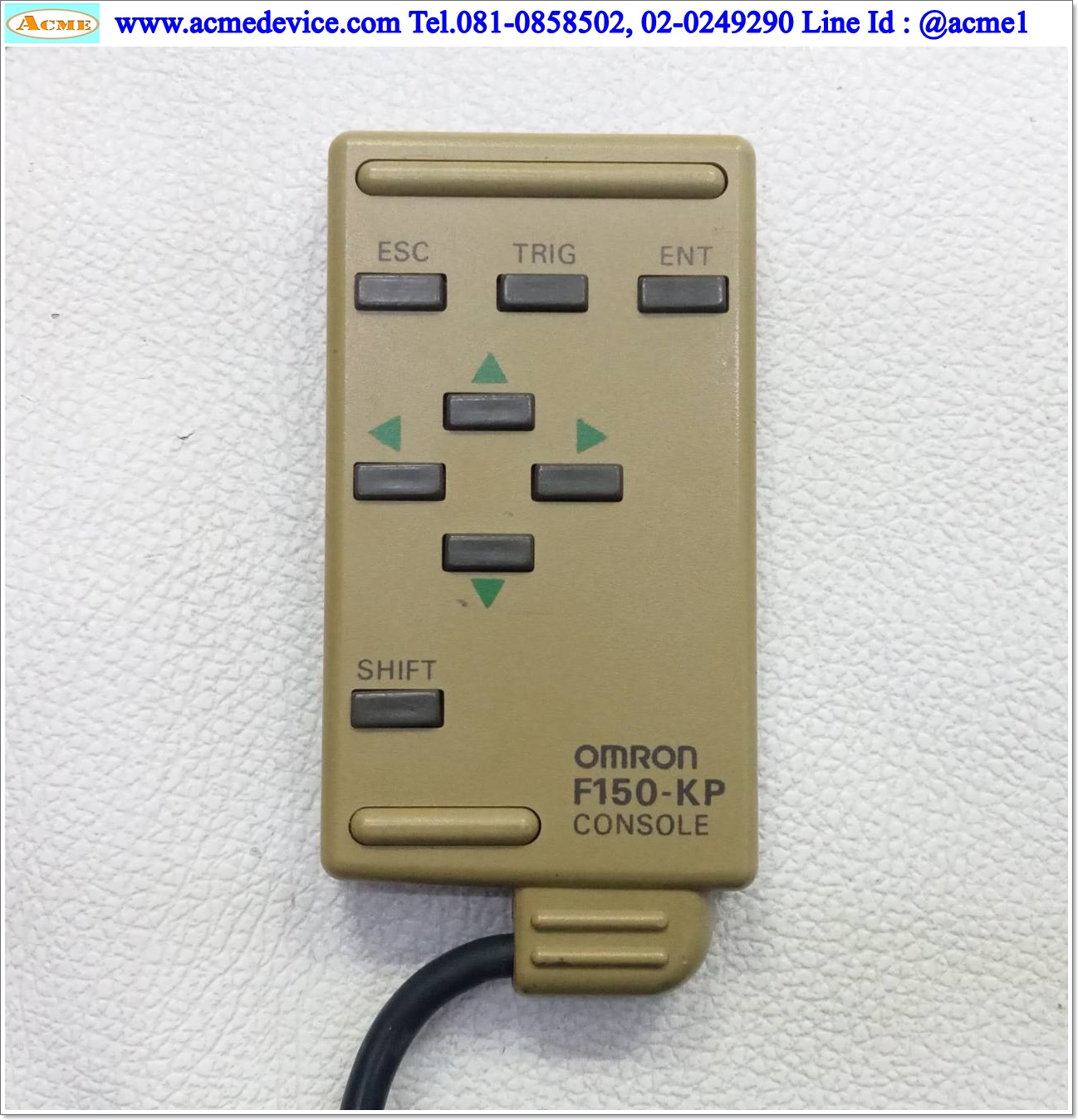 Keypad Omron รุ่น F150-KP, Console Unit for Vision Sensor F150