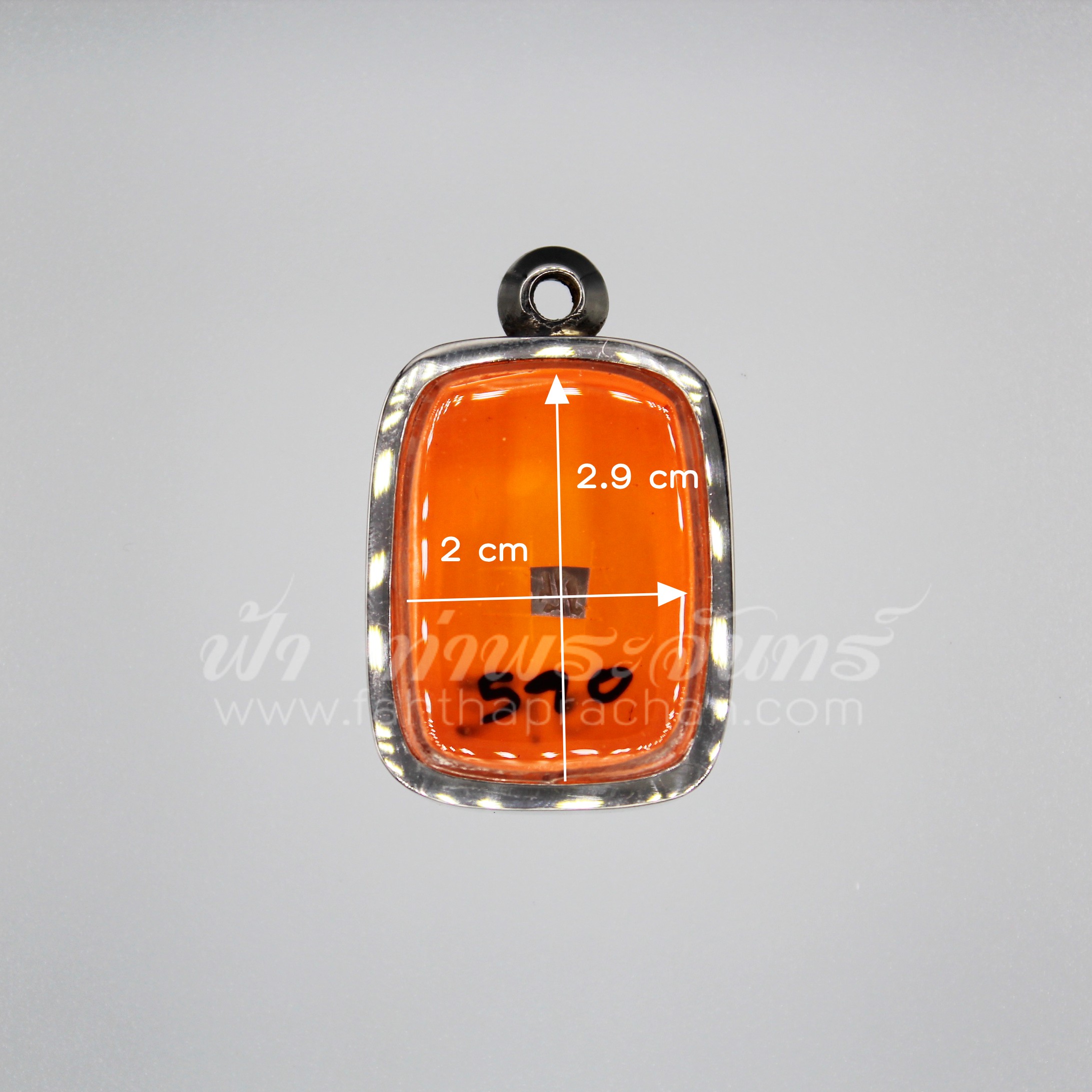 ตลับหลวงพ่อปาน หน้าเดียว สแตนเลสพุก