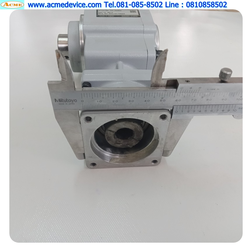 Gear Head GTR-AR รุ่น AFCZ18S-20L200S2, Ratio : 20:1 (เพลาเข้า 14 mm., ออก 18 mm.), for 200w 400w