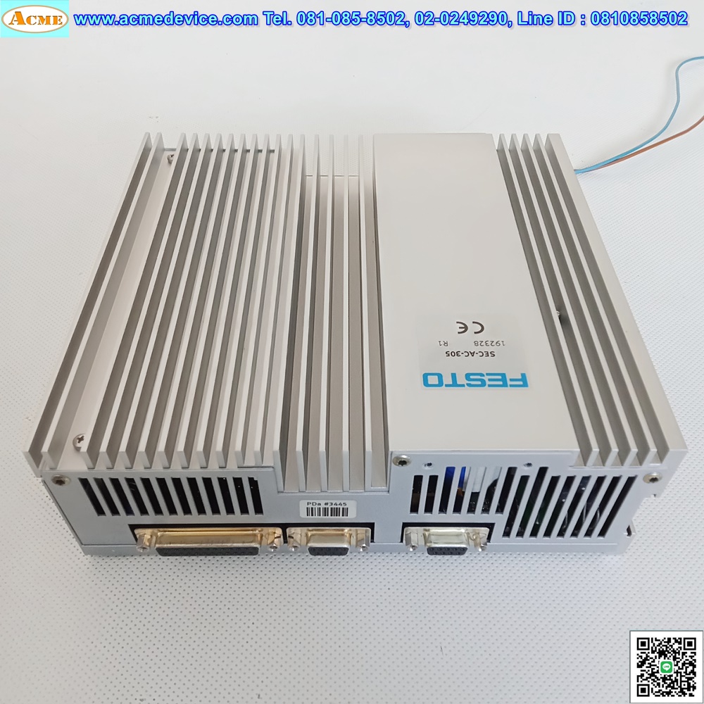 Toothed Belt Axes Festo รุ่น DGE-25-1600-ZR-LK-RH-KG-KF-GK + Motor MTR-AC-70-3S-AB + Driver SEC-AC-305 +
