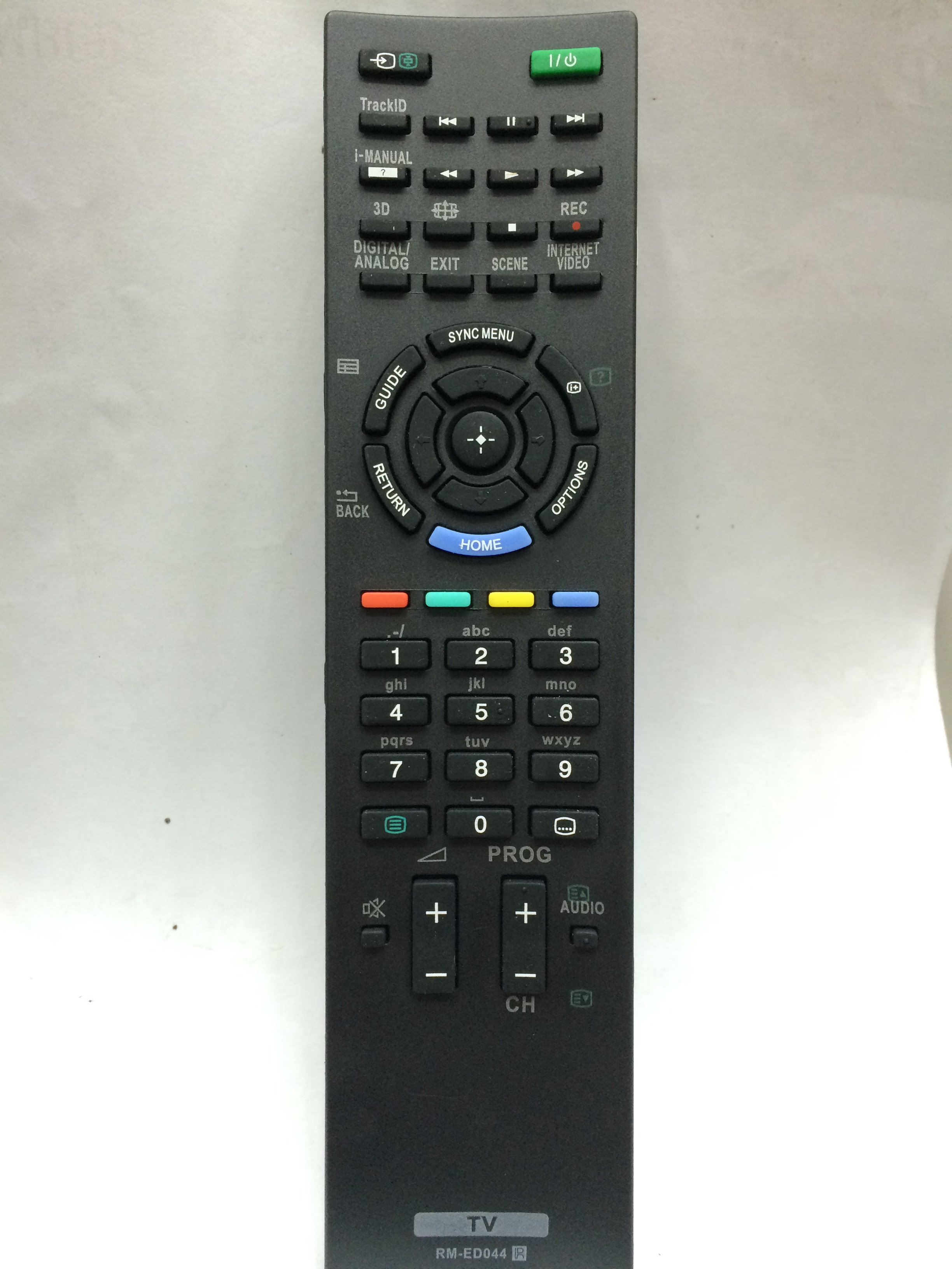 รีโมททีวี โซนี่ Sony รุ่น RM-ED044 [ใช้กับทีวีSony จอแบน LCD LED ได้ทุกรุ่น ใช้ได้สมบูรณ์]