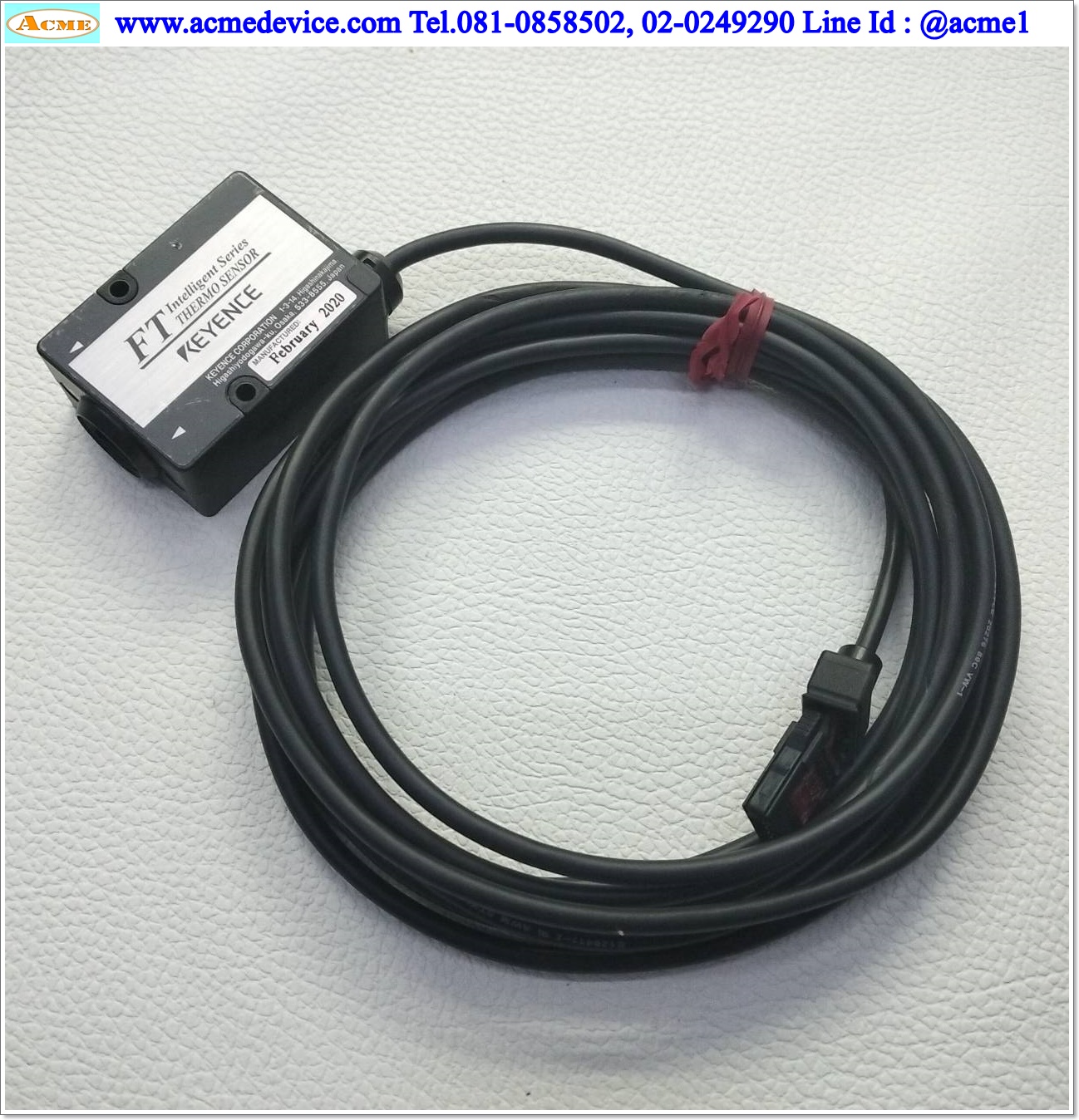 Infrared Temperature Sensor Keyence รุ่น FT-H30 (Sensor Head)