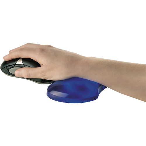 แท่นเจลสำหรับพยุงข้อมือ Fellowes รุ่น Blue Flex Rest