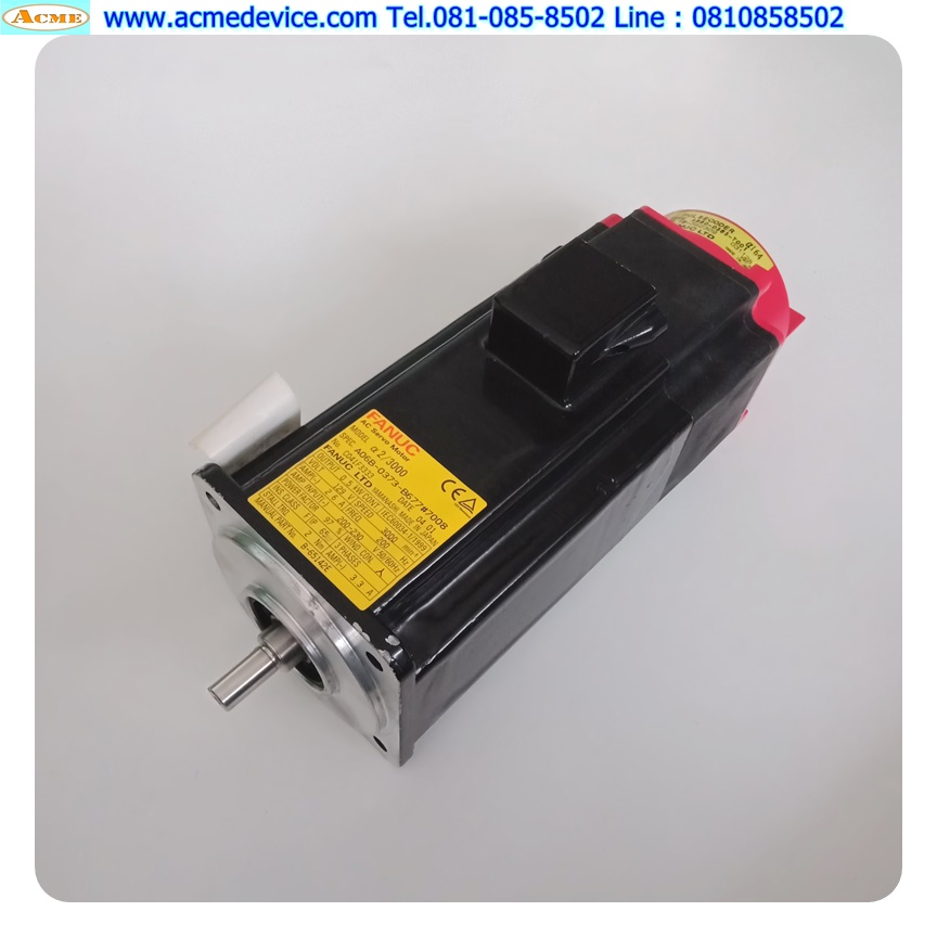 Servo Motor Fanuc รุ่น A06B-0373-B677#7008 & Encoder A860-0365-T001, 0.5kW