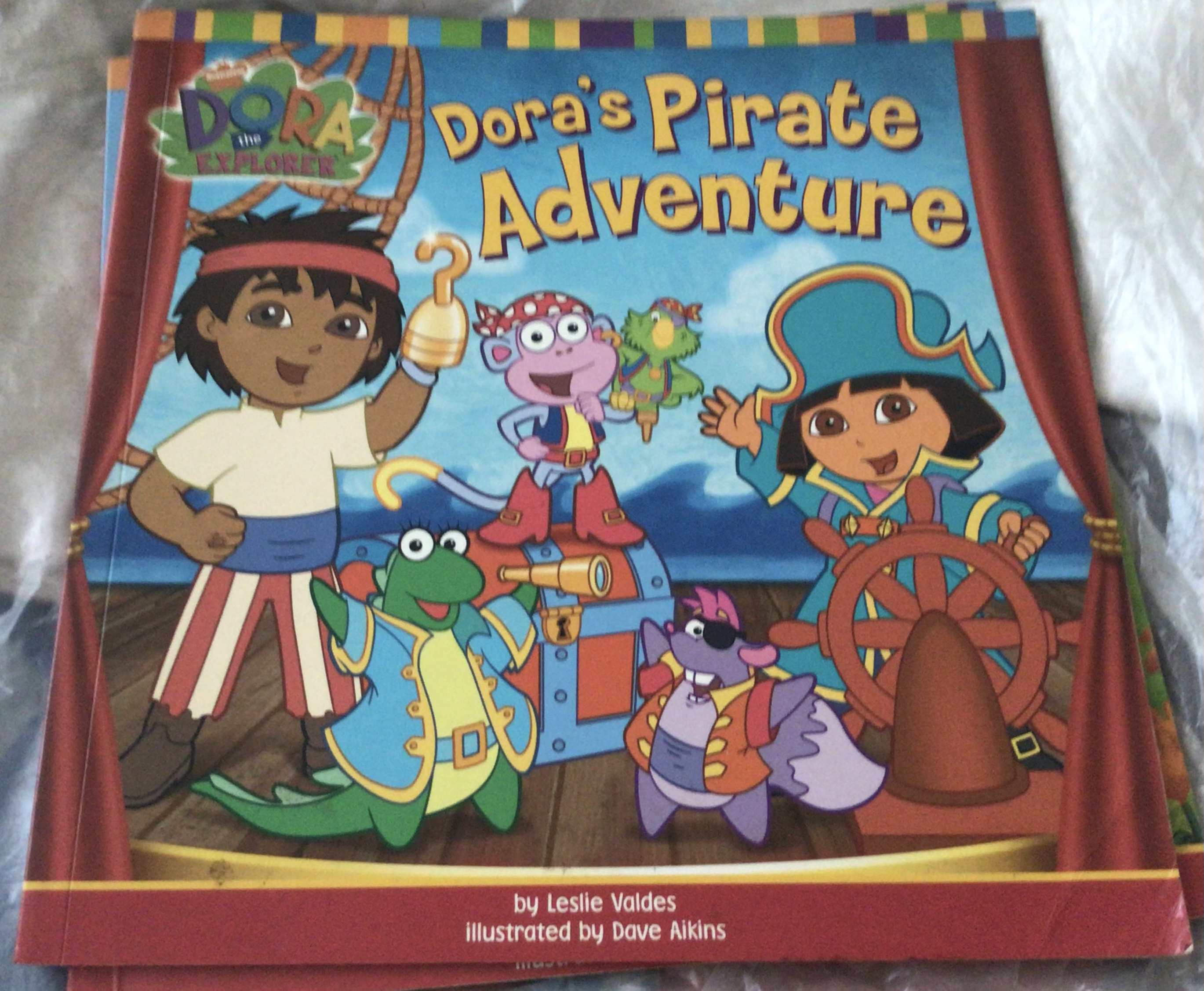 (4แถม4) Dora's pirate adventure ราคา 95