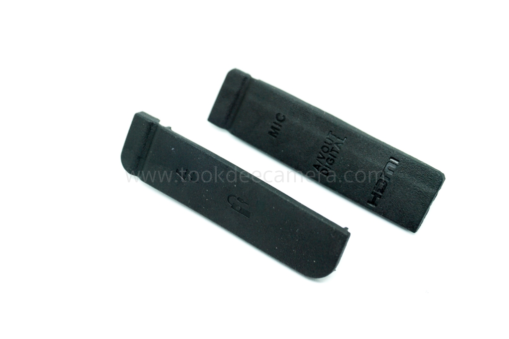 ยางปิดช่องUSB และช่อง Mic สำหรับกล้อง Canon 7D