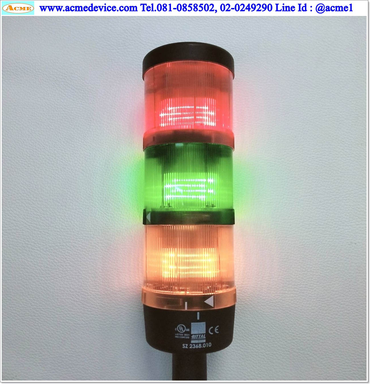 Tower Light Rittal รุ่น SZ 2368.010, SZ 2369.000, SZ 2369.010, SZ 2369.020, 12‑240 VAC/VDC