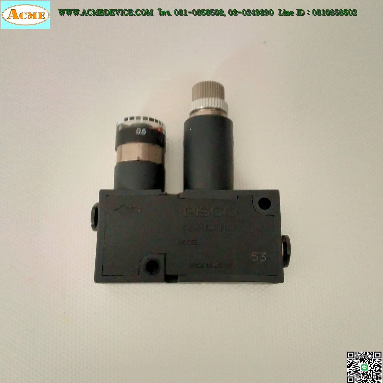 Regulator Pisco รุ่น RVUM6-4, 4 mm.