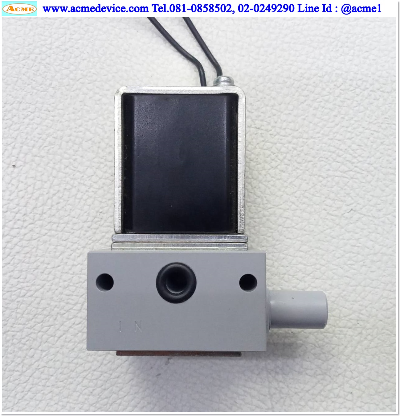 Solenoid Valve Takasago รุ่น MV-12-PA, NO, 24Vdc