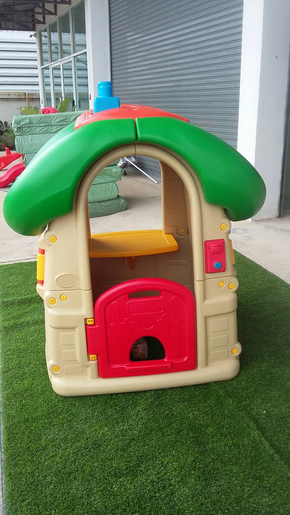 บ้านเด็กเล่น บ้านขนมปังหลากสี