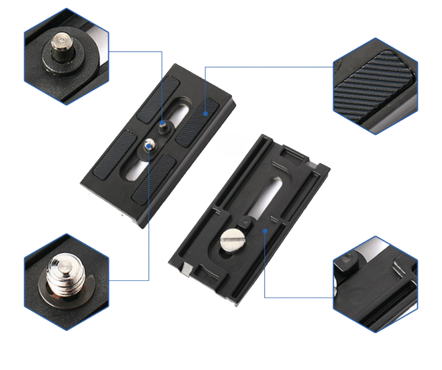 เพลทขาตั้งวิดีโอรุ่น QR11 สำหรับขาตั้ง BENRO KH25 KH26 ของแท้