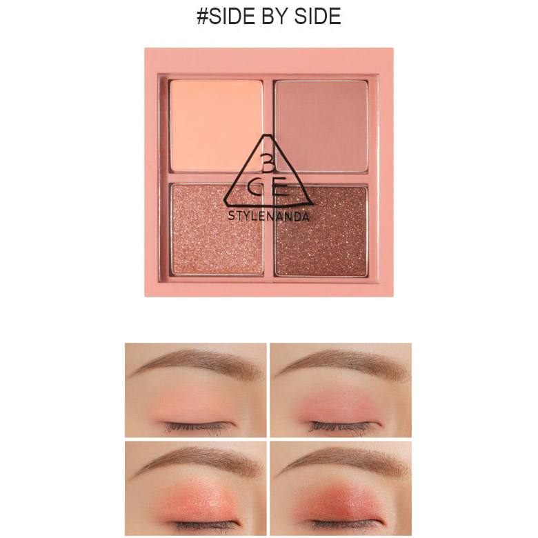 พาเลทอายแชโดว์ 3CE Mini Multi Eye Color Palette สีSide by Side