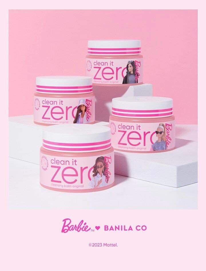 คลีนซิ่งบาล์ม Banila Co x Barbie Limited Edition Clean It Zero 125ml+ Hair Band