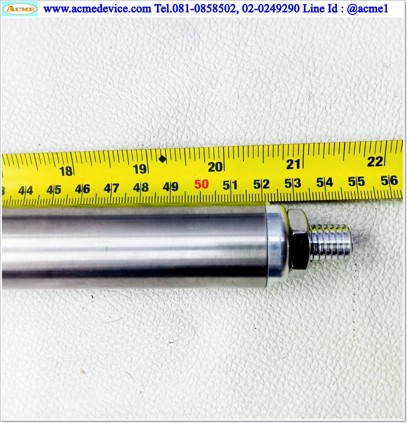 แกนสําเร็จรูป Actuator Tolomatic รุ่น ERD15 BNM10 SM558.800, ขนาด 41.5 mm x 730 mm, Stroke 558 mm, Pit 10 mm, Maximum Thrust 90 kgf