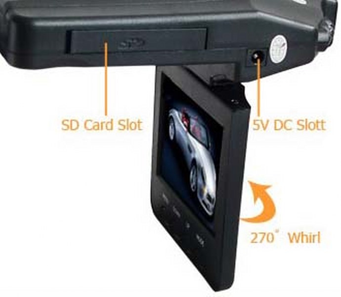 กล้องติดรถ รุ่น F198 พร้อมแบต ของแท้ มีเมนูไทย