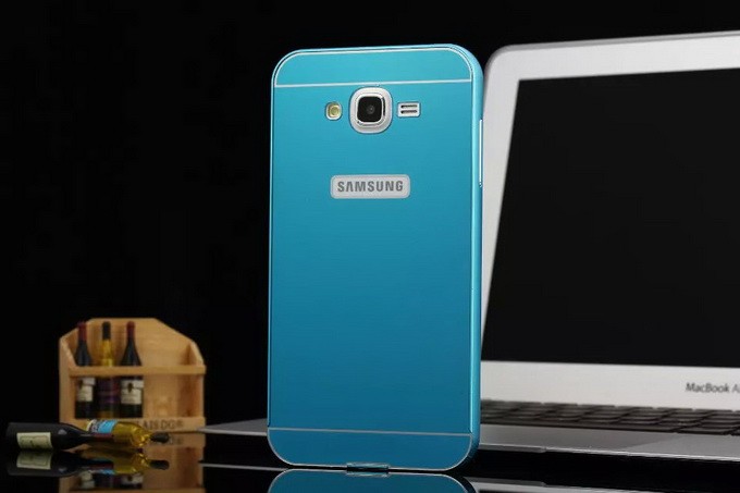 เคส ซัมซุง J7 สีทอง/ดำ/เงิน/ฟ้า/ชมพู อลูมิเนียม slide ได้