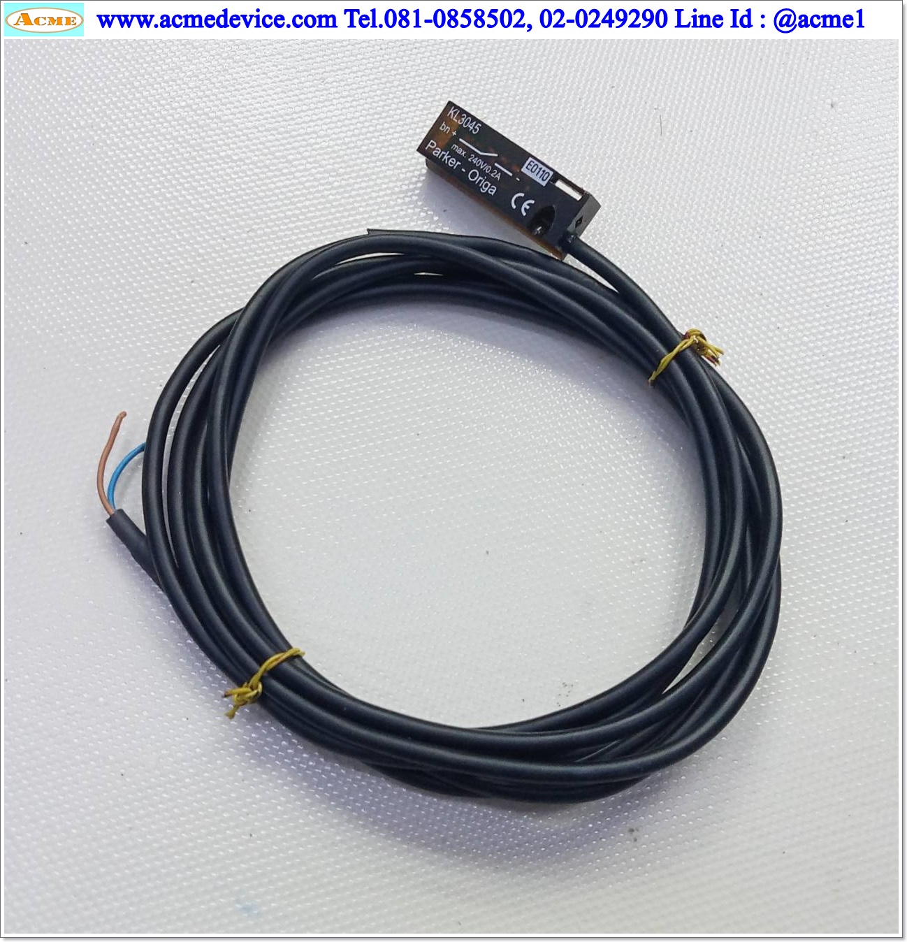 Reed Switch Parker-Origa รุ่น KL3045, 2wire, NO, 10-240V AC/DC